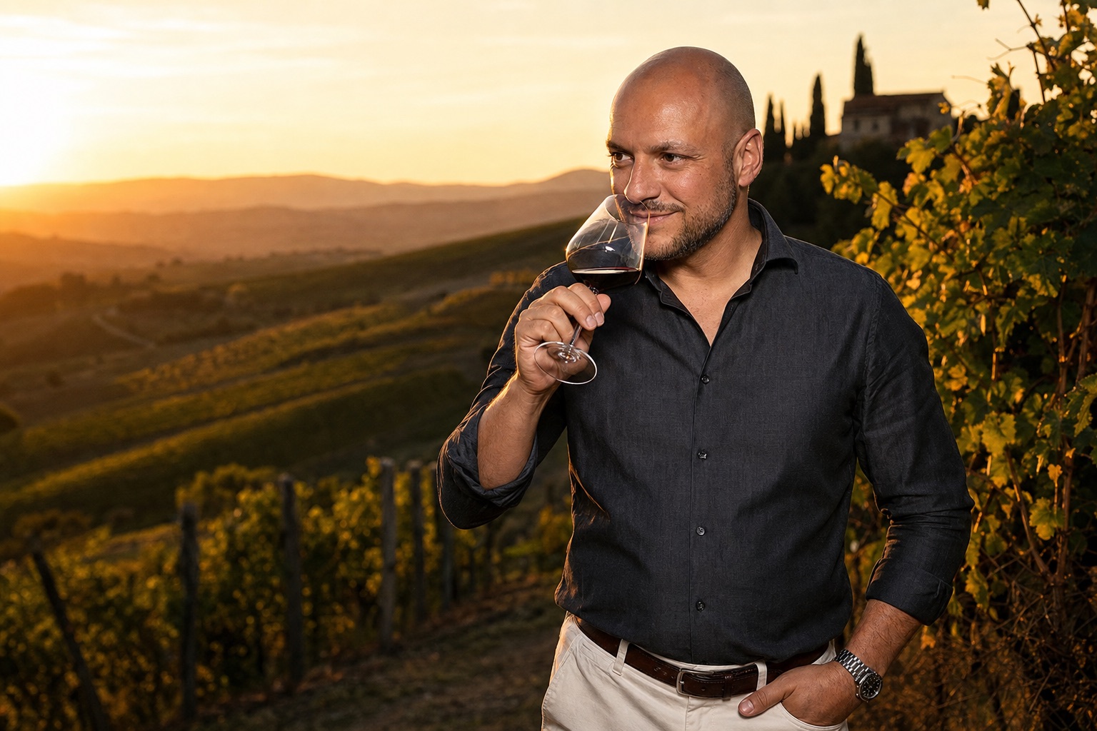 Mezi vinicemi v Piemontu